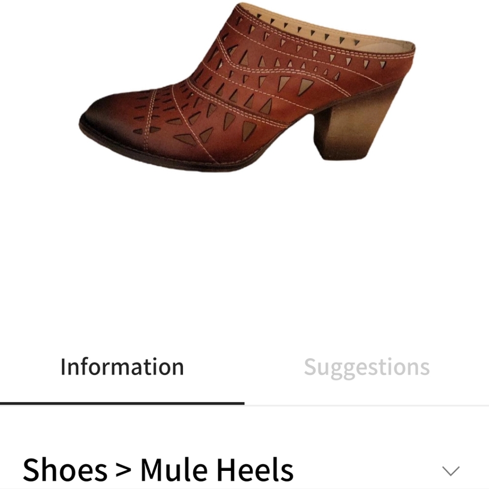 Spring Step shoes mules high